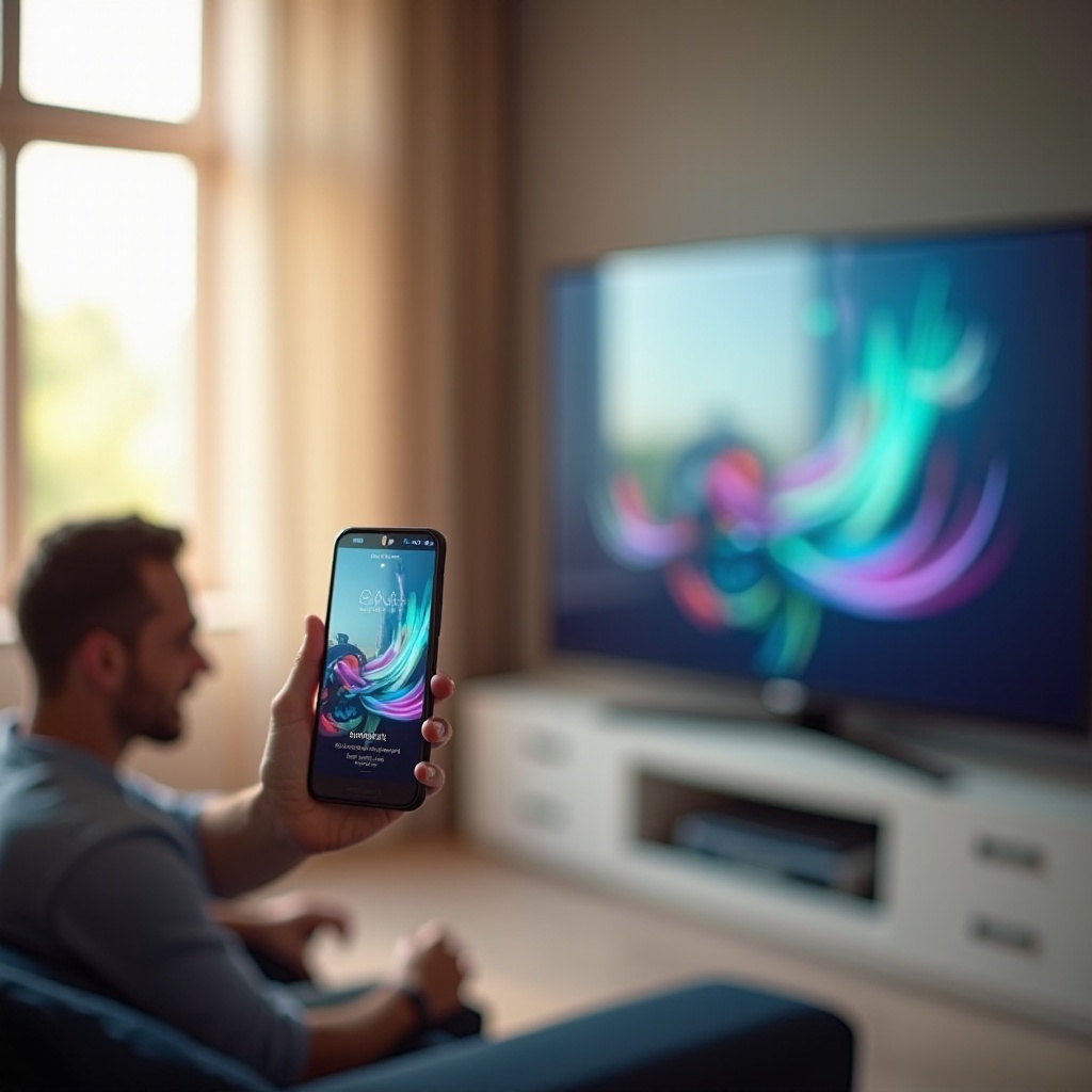 jak wyświetlić obraz z telewizora Samsung na innym ekranie