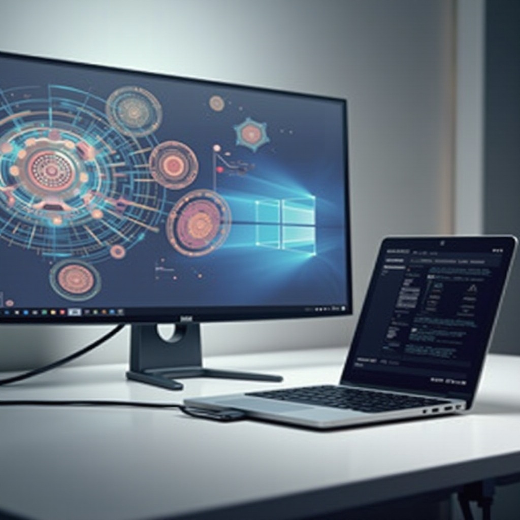 laptop jako drugi monitor