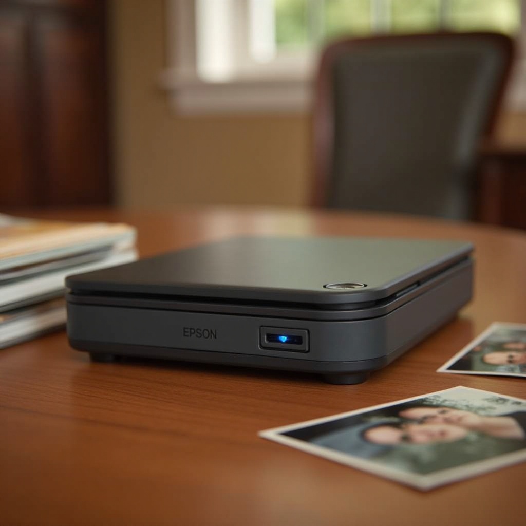 revisión del escáner rápido de fotos epson