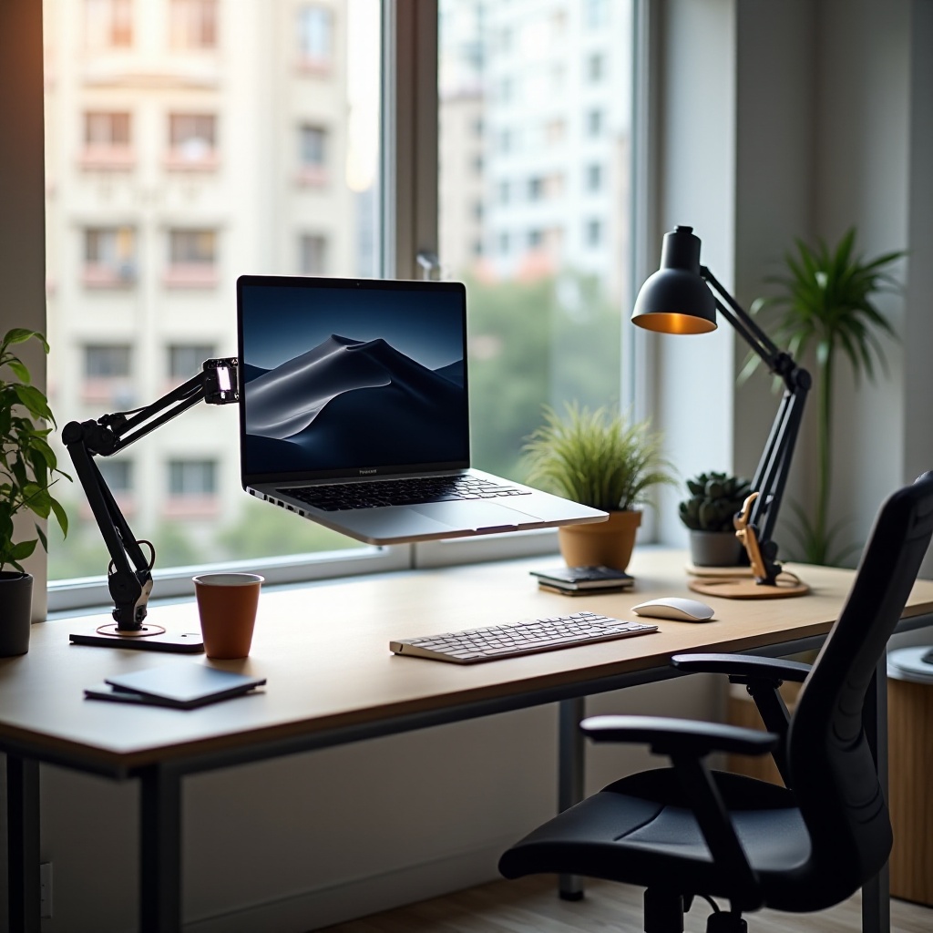 conversión de portátil a escritorio