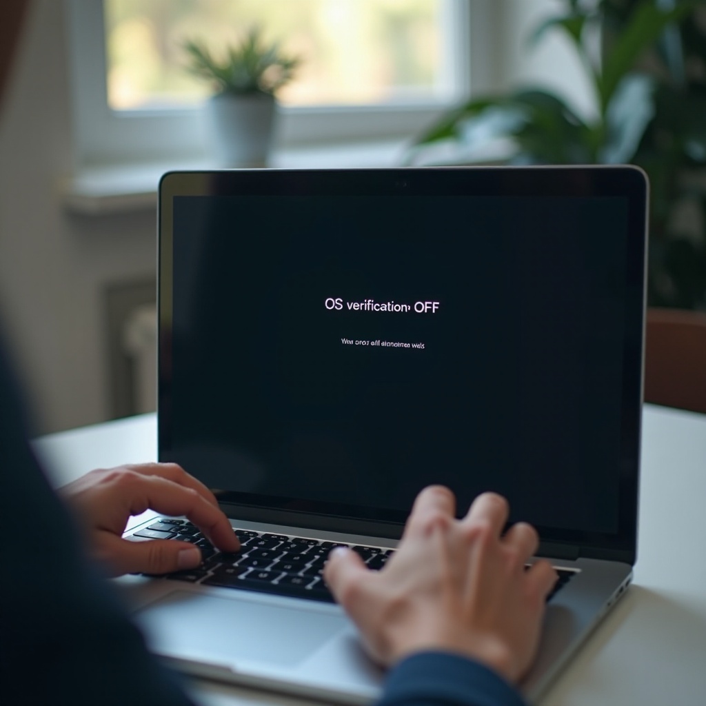 верификација оперативног система Chromebook је искључена