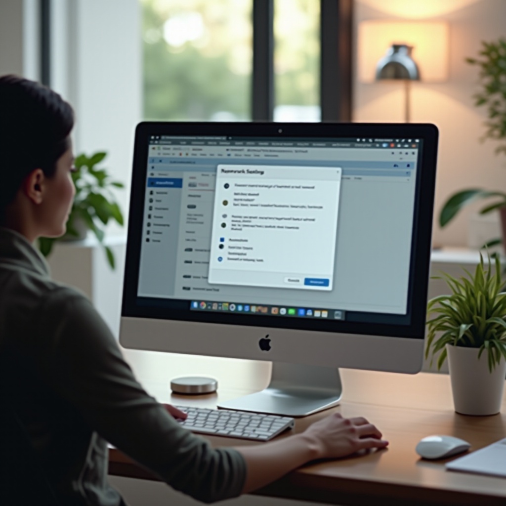 Como faço para alterar minhas configurações de rede para carregar conteúdo?
