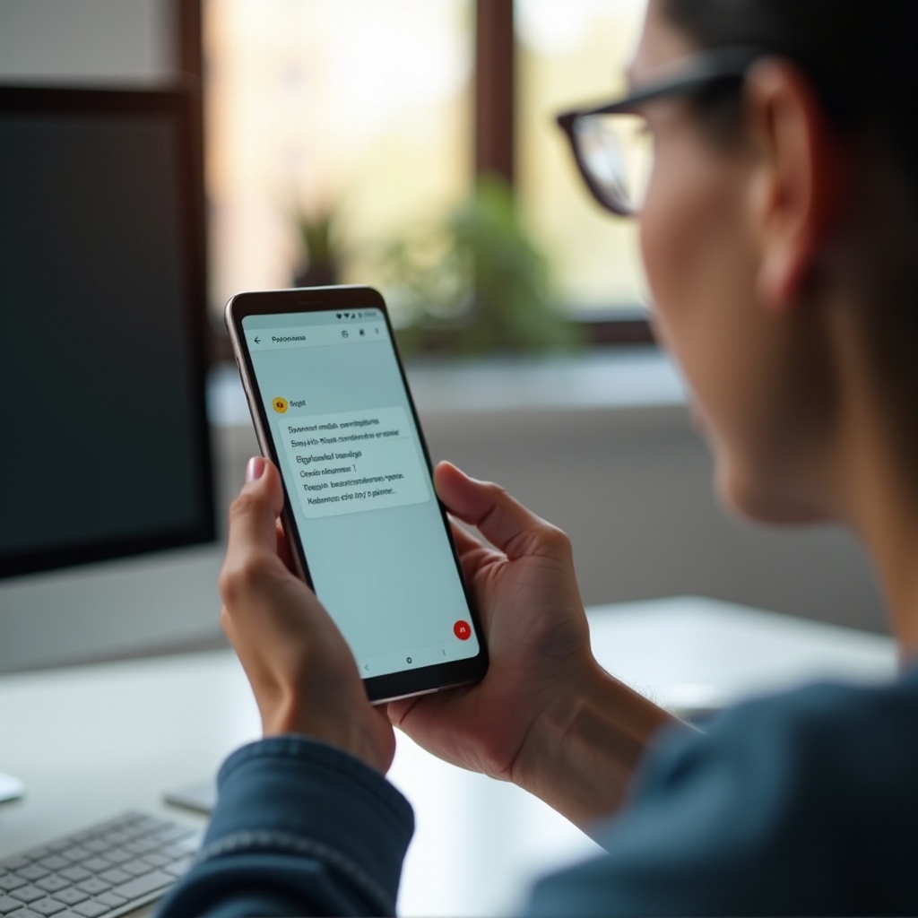 Android ne može da otvori tekstualne poruke