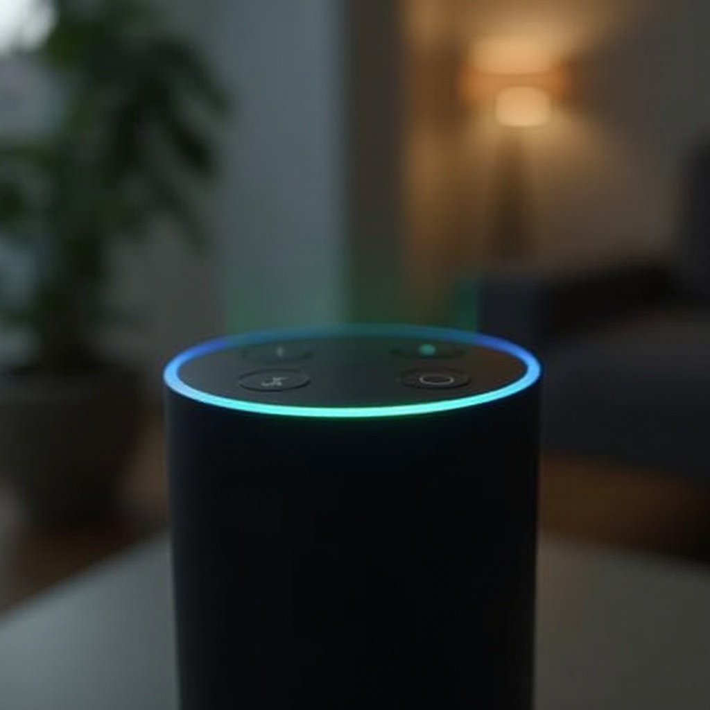 jak zatrzymać zielone światło na Alexa