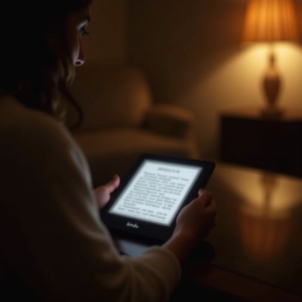 kindle z podświetleniem