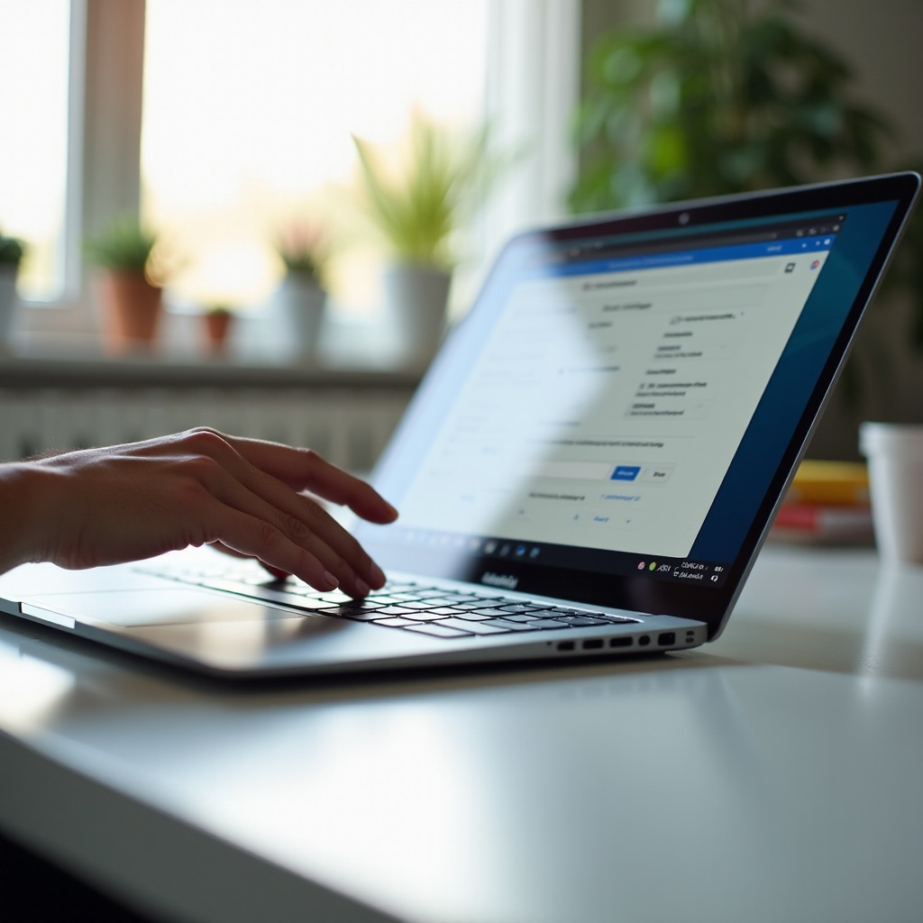 atalhos de teclado de depuração chromebook tela sensível ao toque