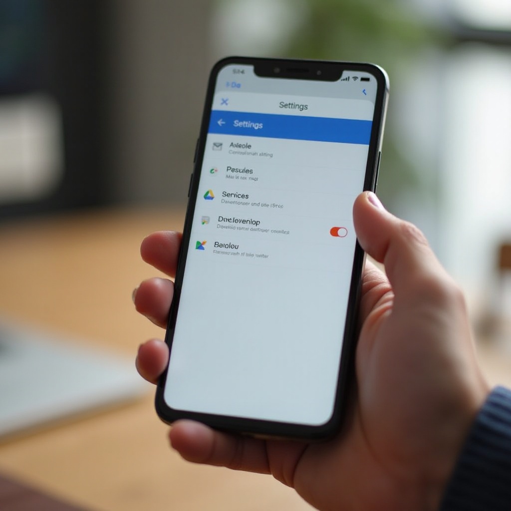 android ukloni opcije za programere