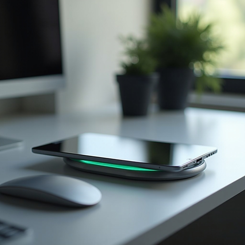 tablety z ładowaniem bezprzewodowym