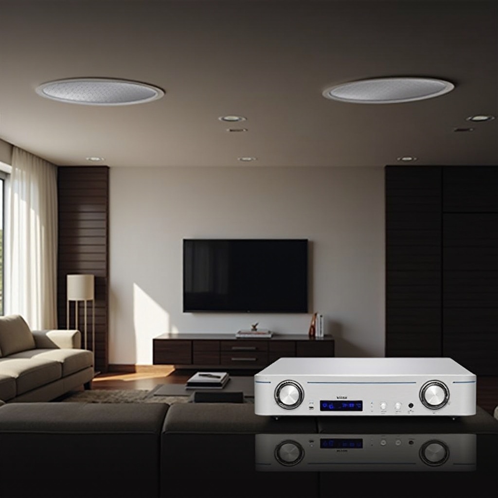 głośniki sufitowe z odbiornikiem