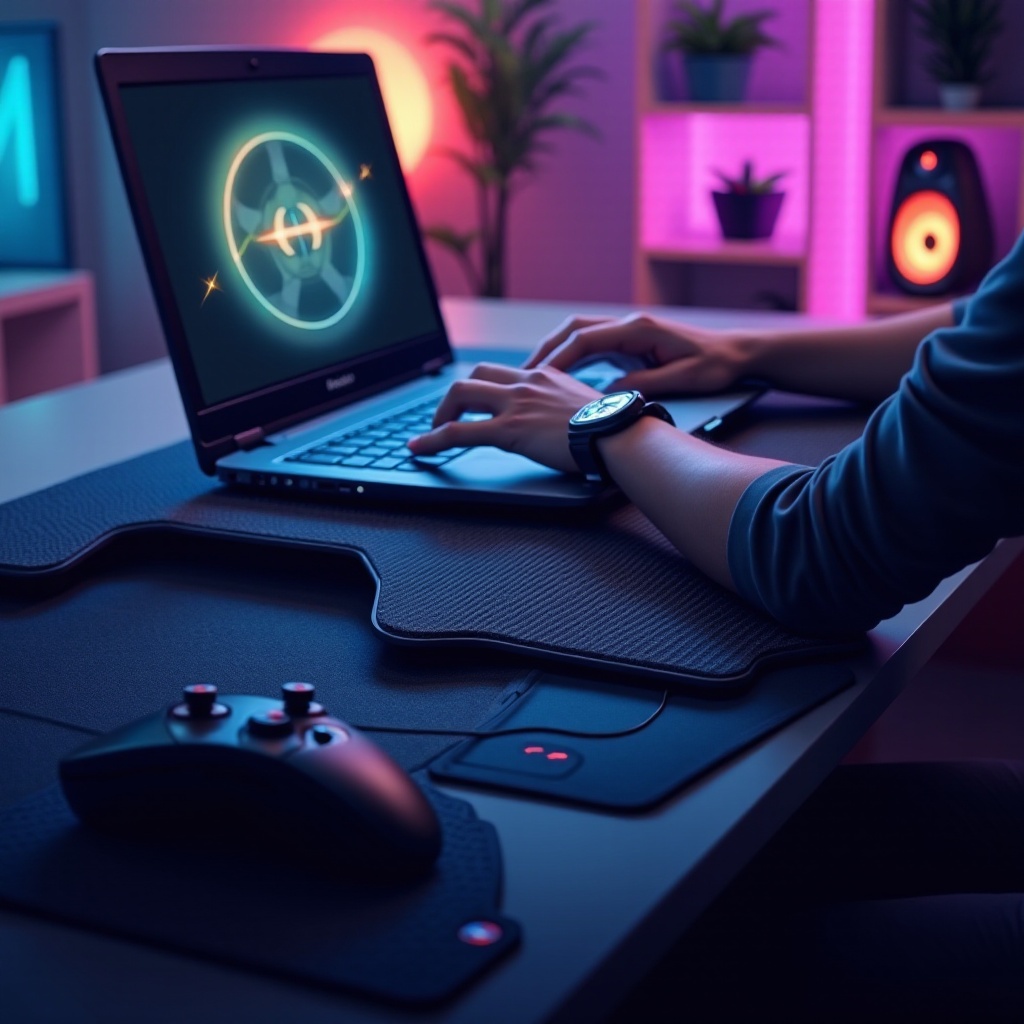 podkładka chłodząca do laptopa do gier