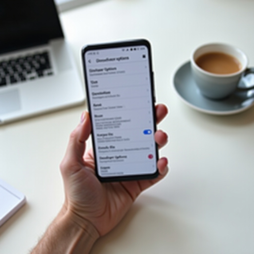 android usuń opcje programistyczne
