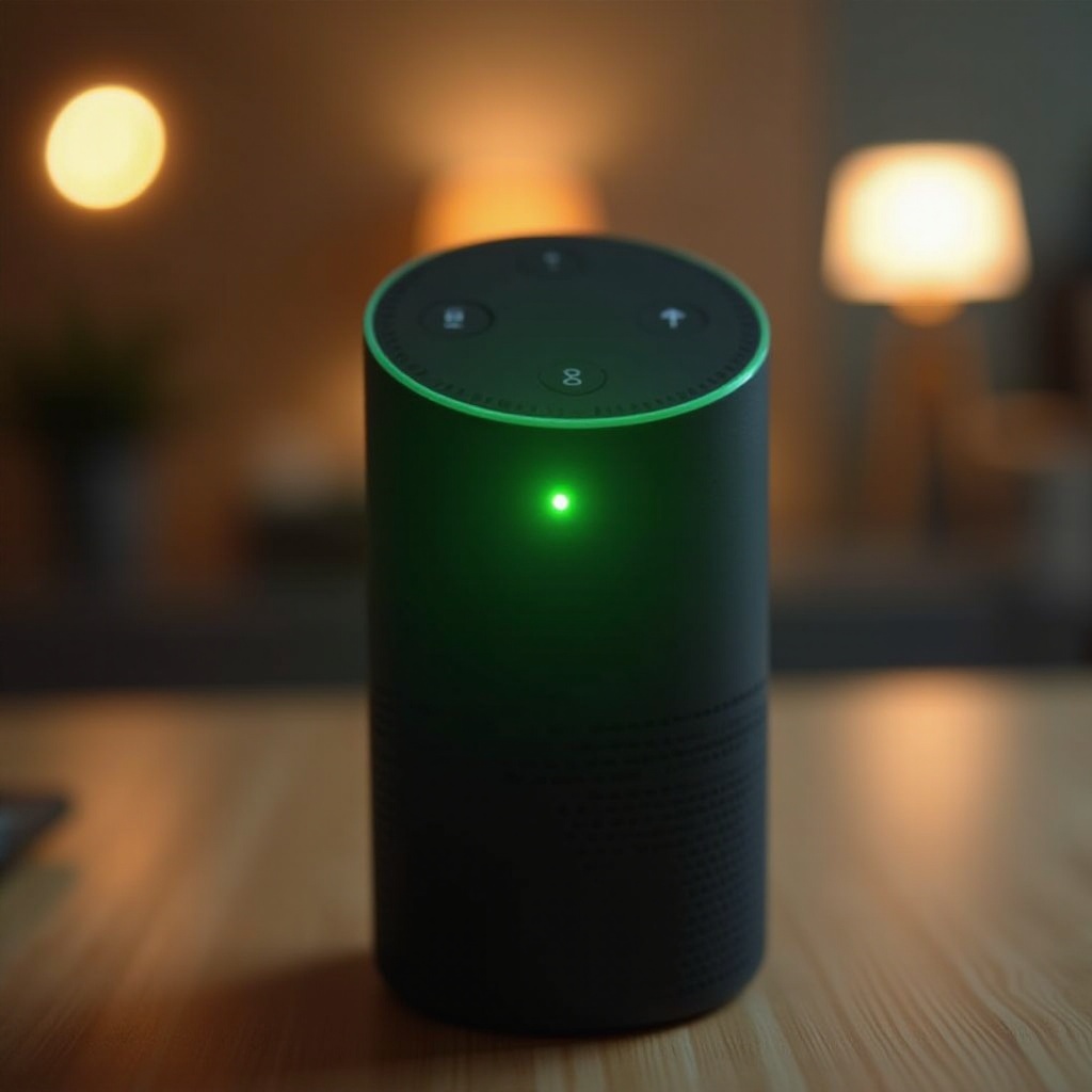 jak zatrzymać zielone światło na Alexa