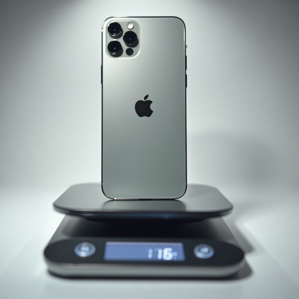 ¿Cuánto pesa un iPhone 13 Pro?