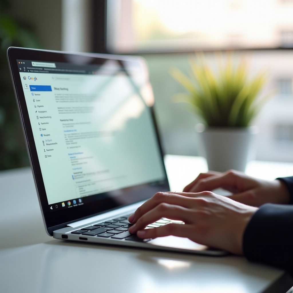 atajos de teclado de depuración chromebook pantalla táctil