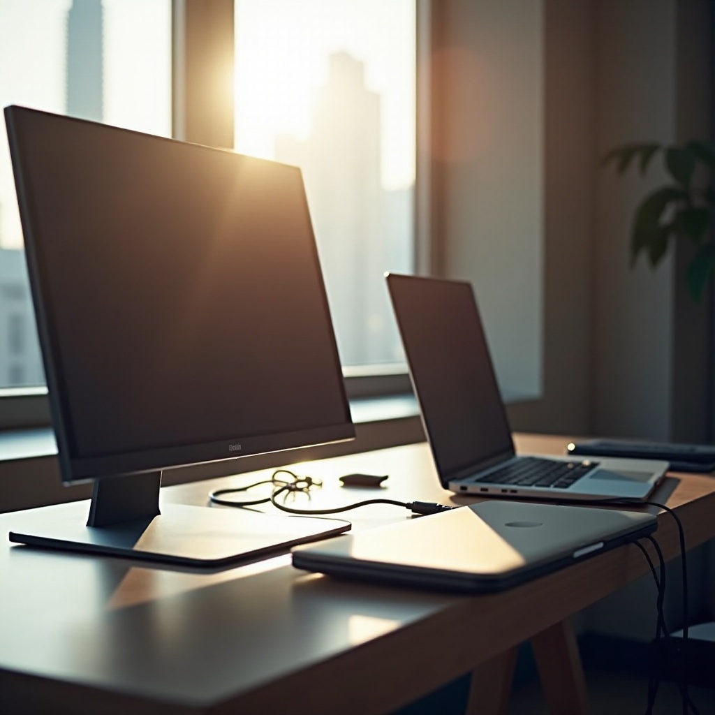 portátil como segundo monitor