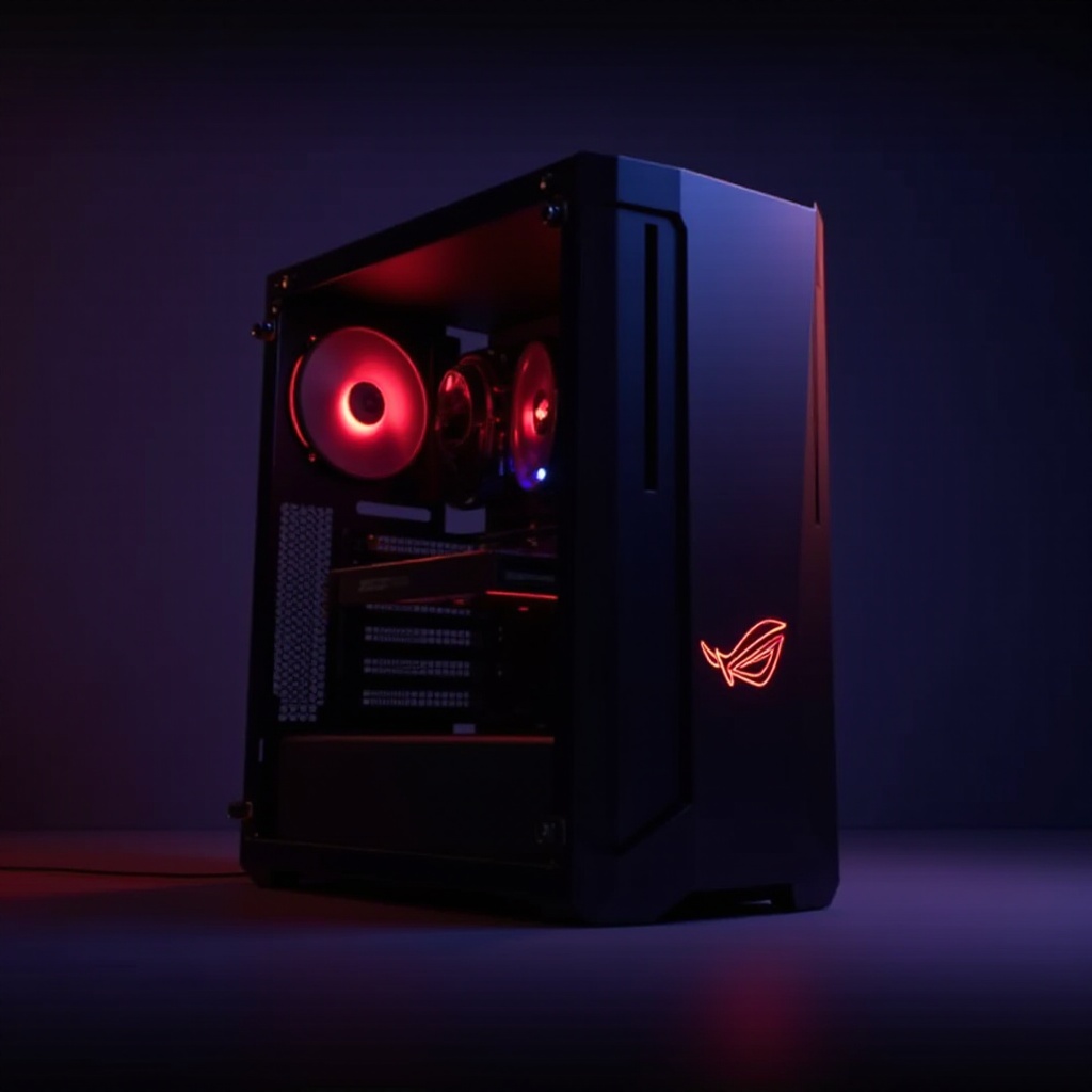 reseña de escritorio de juegos asus rog