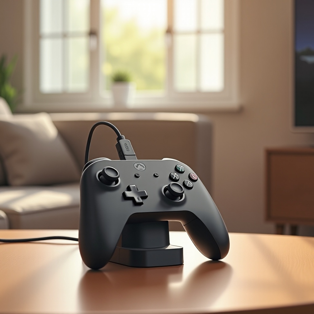 cómo cargar el controlador de Nintendo Switch sin base