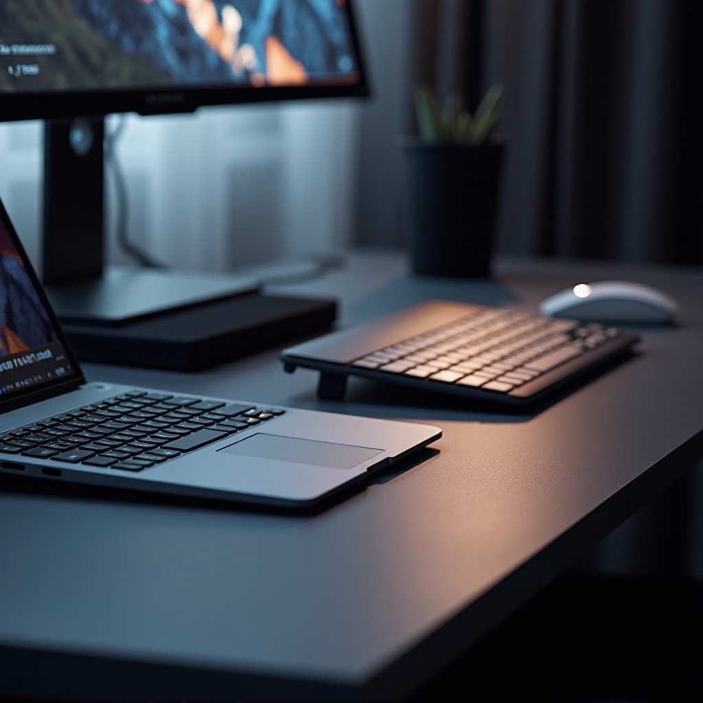 претварање лаптопа у десктоп