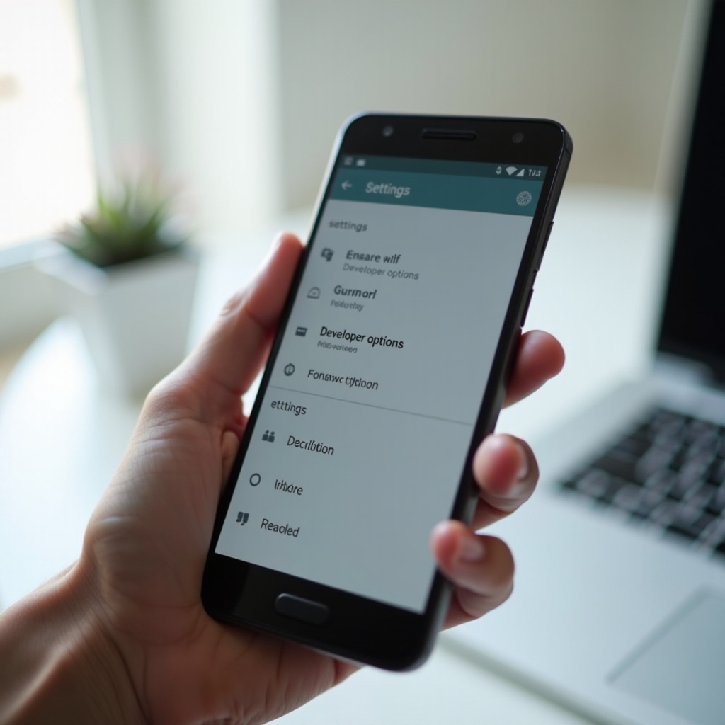 android eliminar opciones de desarrollador