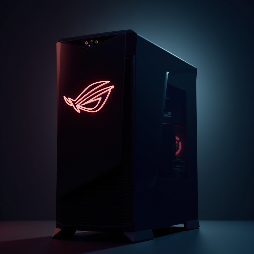 revisão do desktop de jogos asus rog