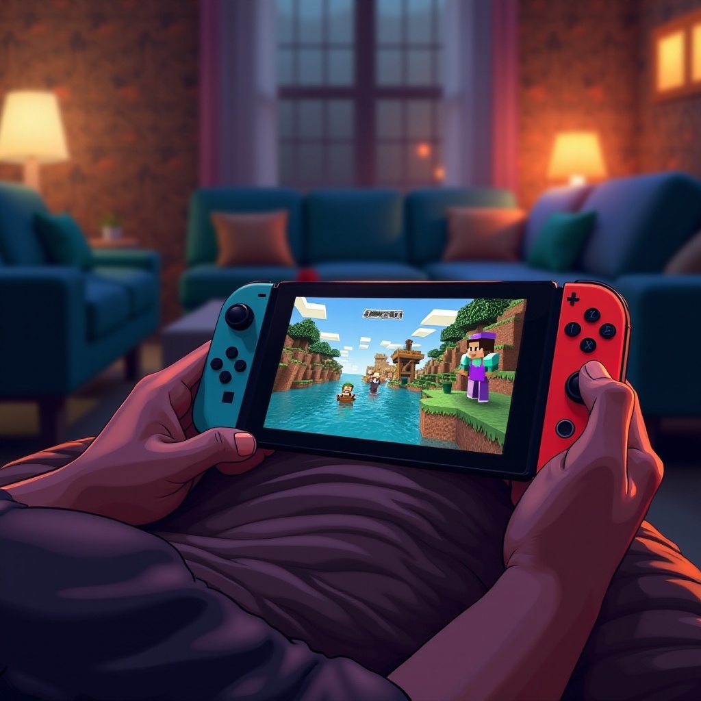 como jogar minecraft multijogador no switch