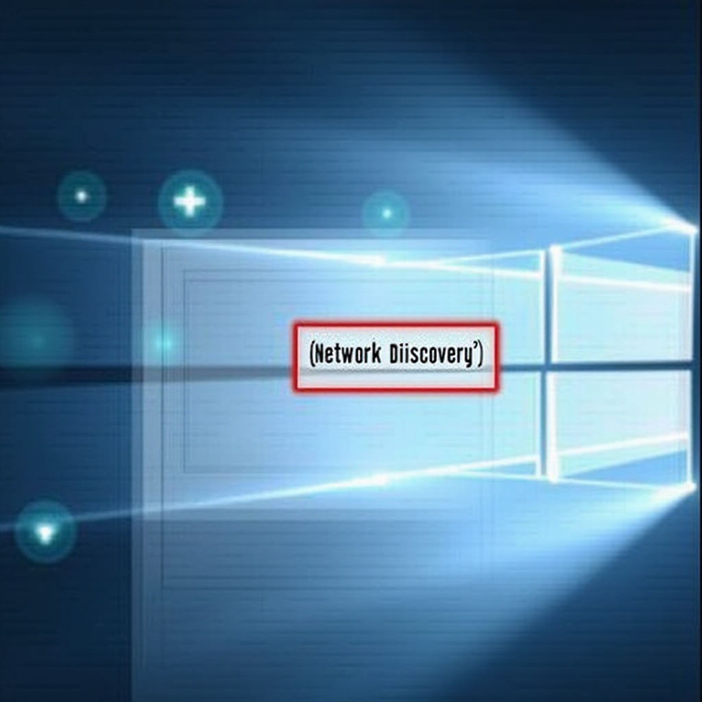 a descoberta de rede está desativada no Windows 10