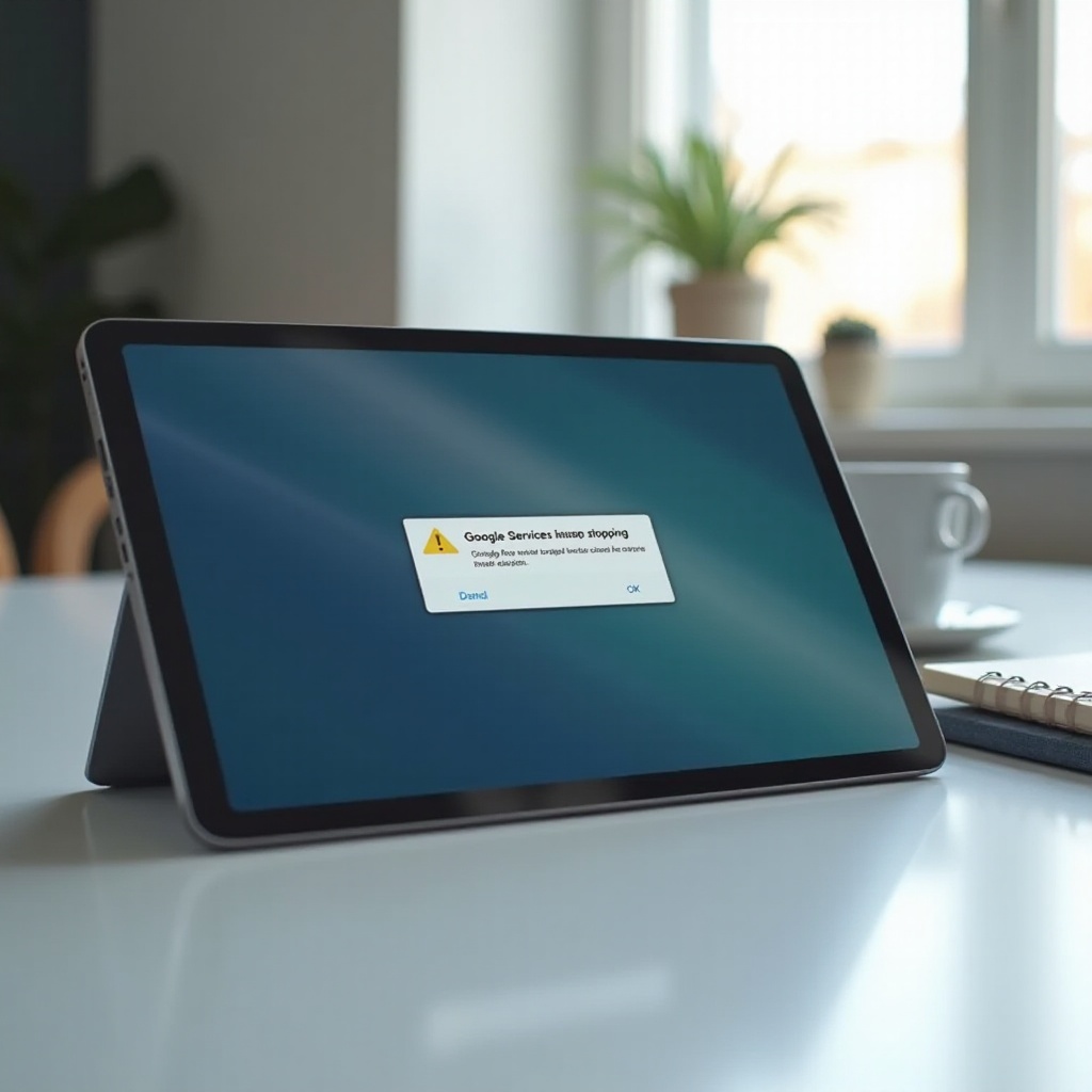 Usługi Google Play ciągle się zatrzymują na tablecie Samsung
