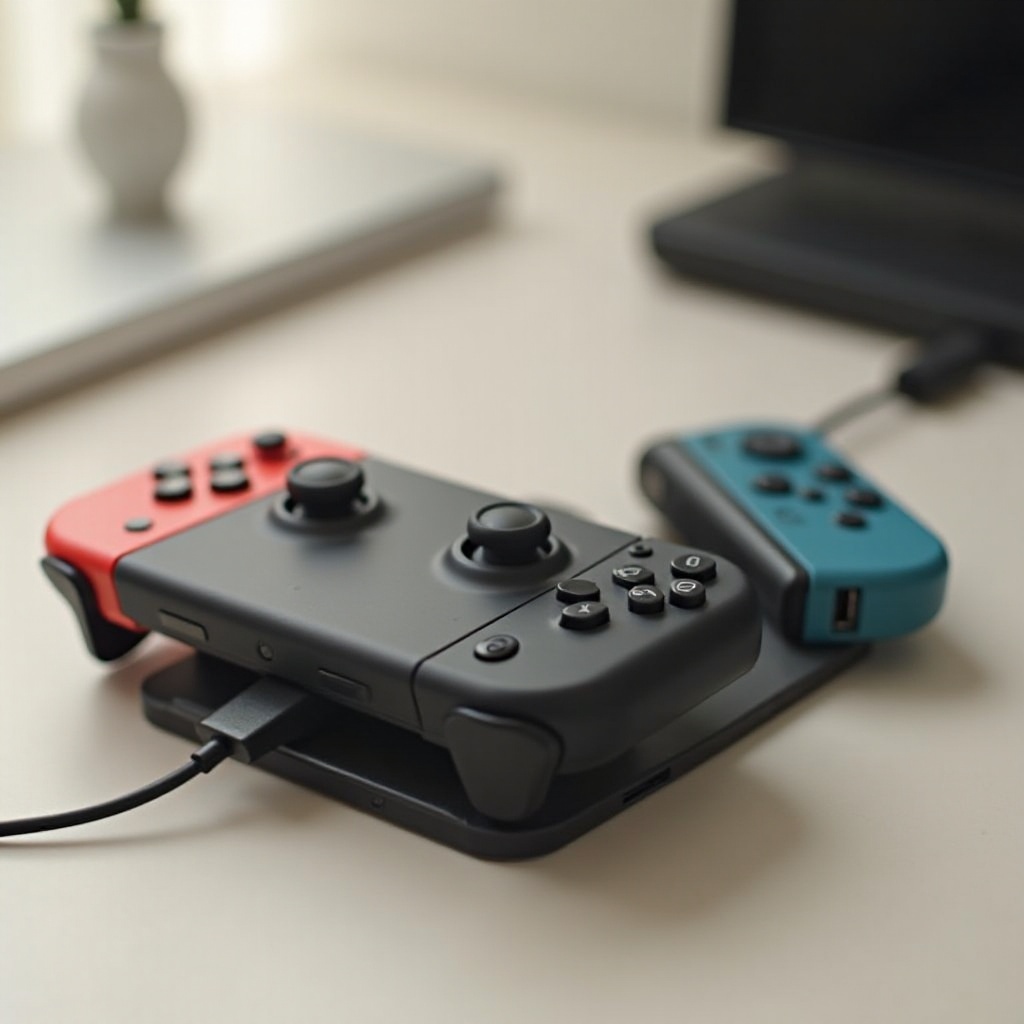како напунити контролер за Nintendo Switch без дока