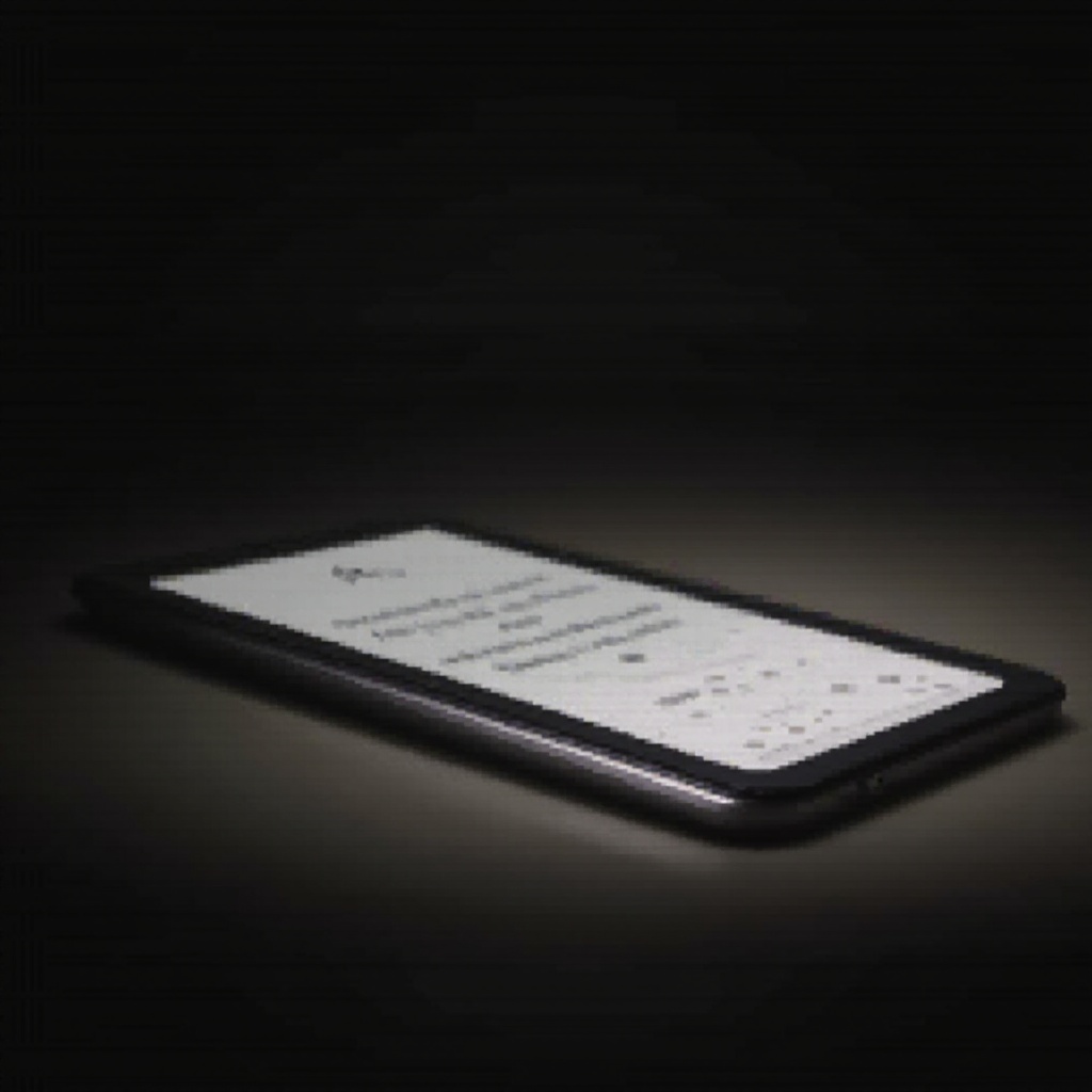 kindle com luz de fundo