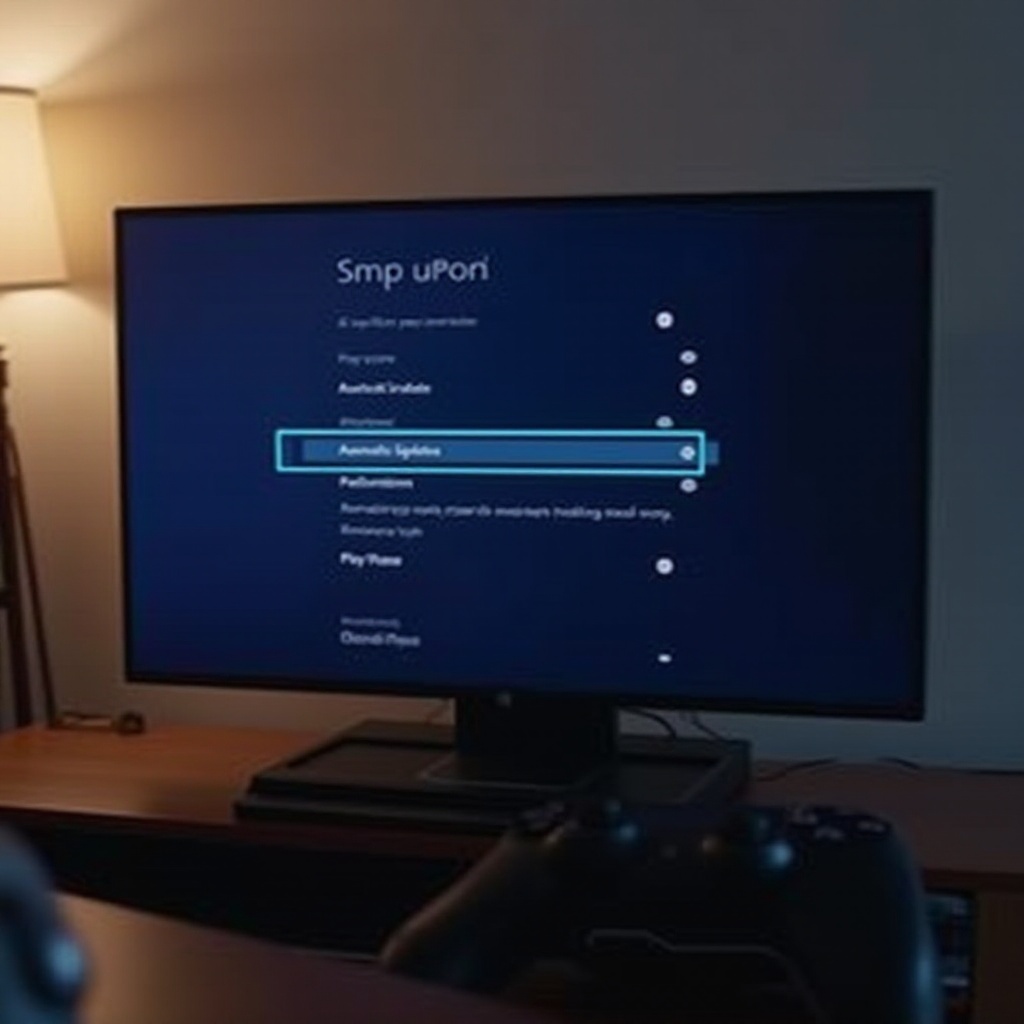 cómo buscar actualizaciones en PS5