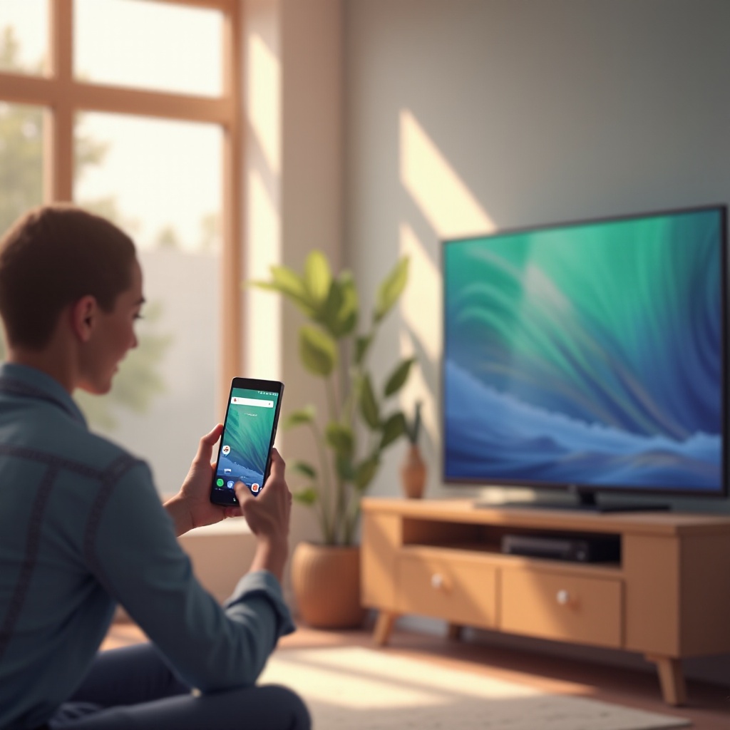 jak udostępnić ekran Androida na telewizorze