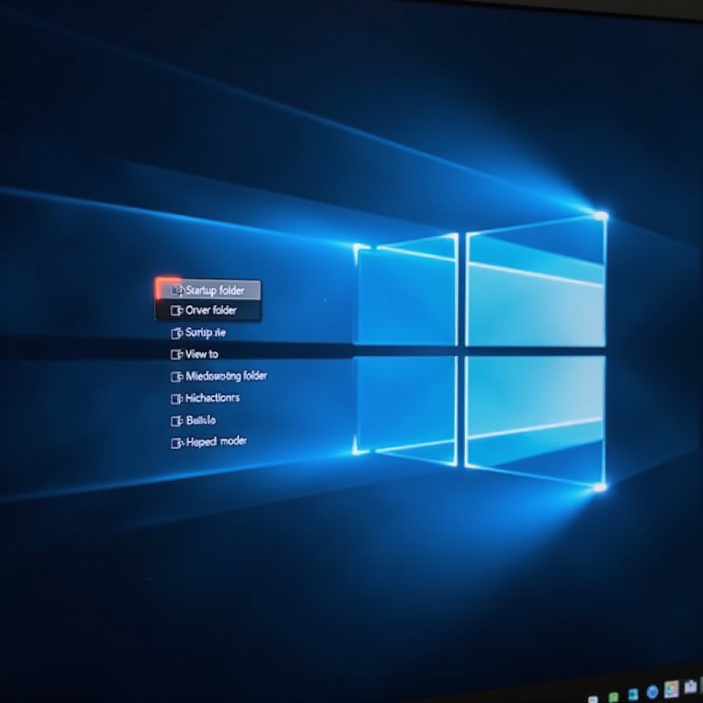 localização da pasta de inicialização do Windows